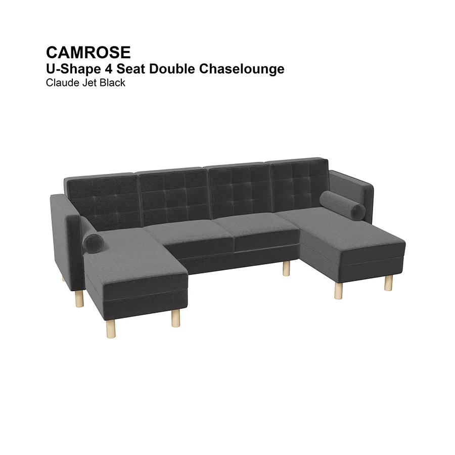 Camrose U-shape 4 Seat Double Chaise - Image 20