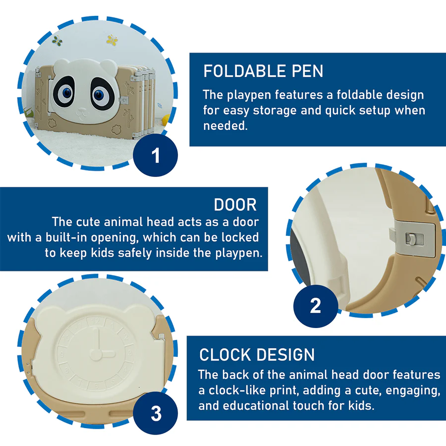 Castiel Folding Play Pen - Image 18