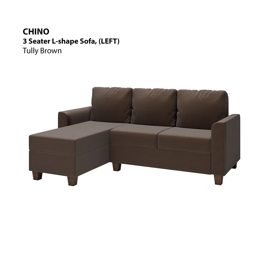 Chino L-shape 3 Seat with Chaise (Left Facing) Sofa - Image 14