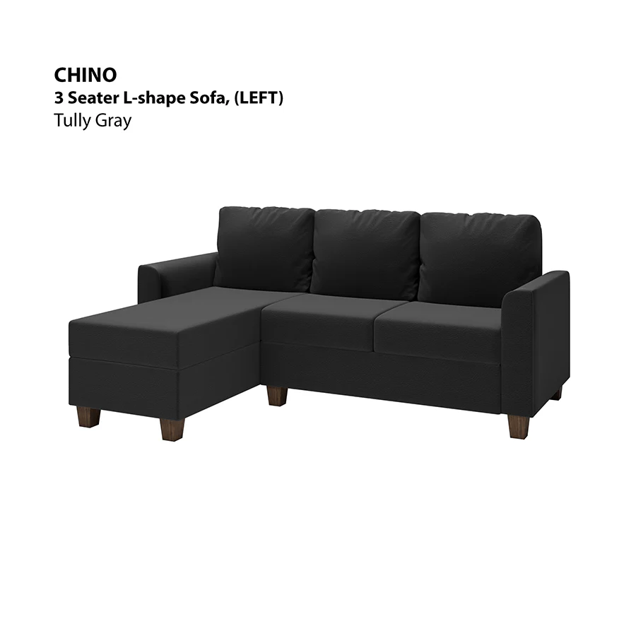 Chino L-shape 3 Seat with Chaise (Left Facing) Sofa - Image 15