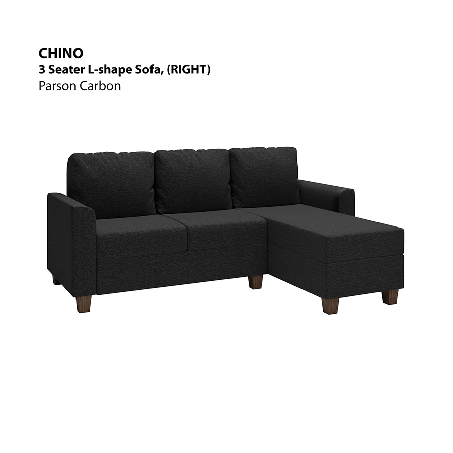 Chino L-shape 3 Seat with Chaise (Right Facing) Sofa - Image 6