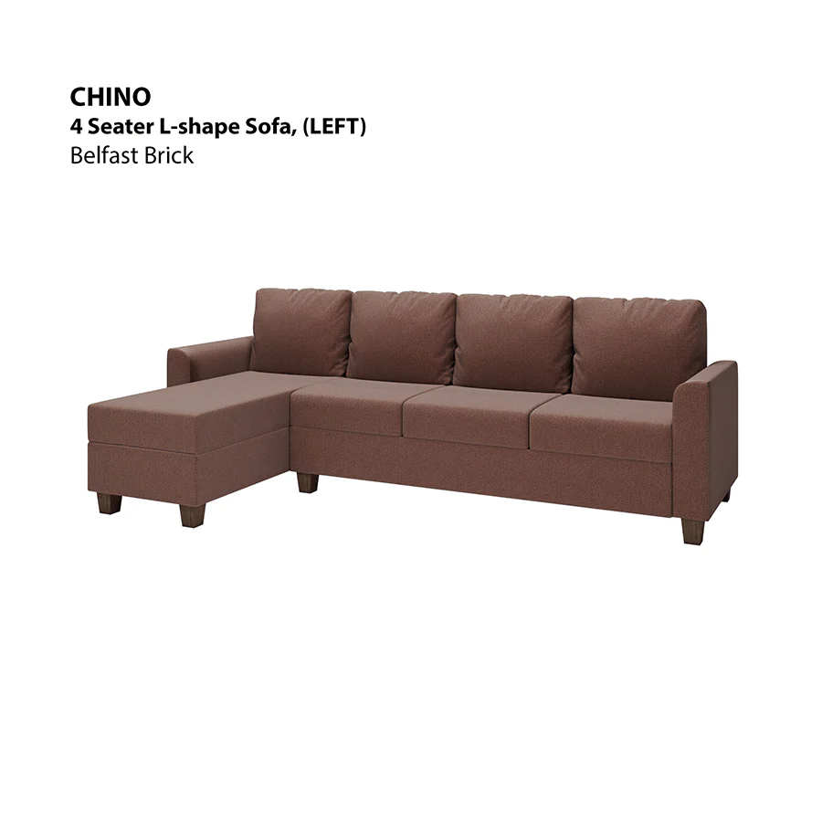 Chino L-shape 4 Seat with Chaise (Left Facing) Sofa - Image 10
