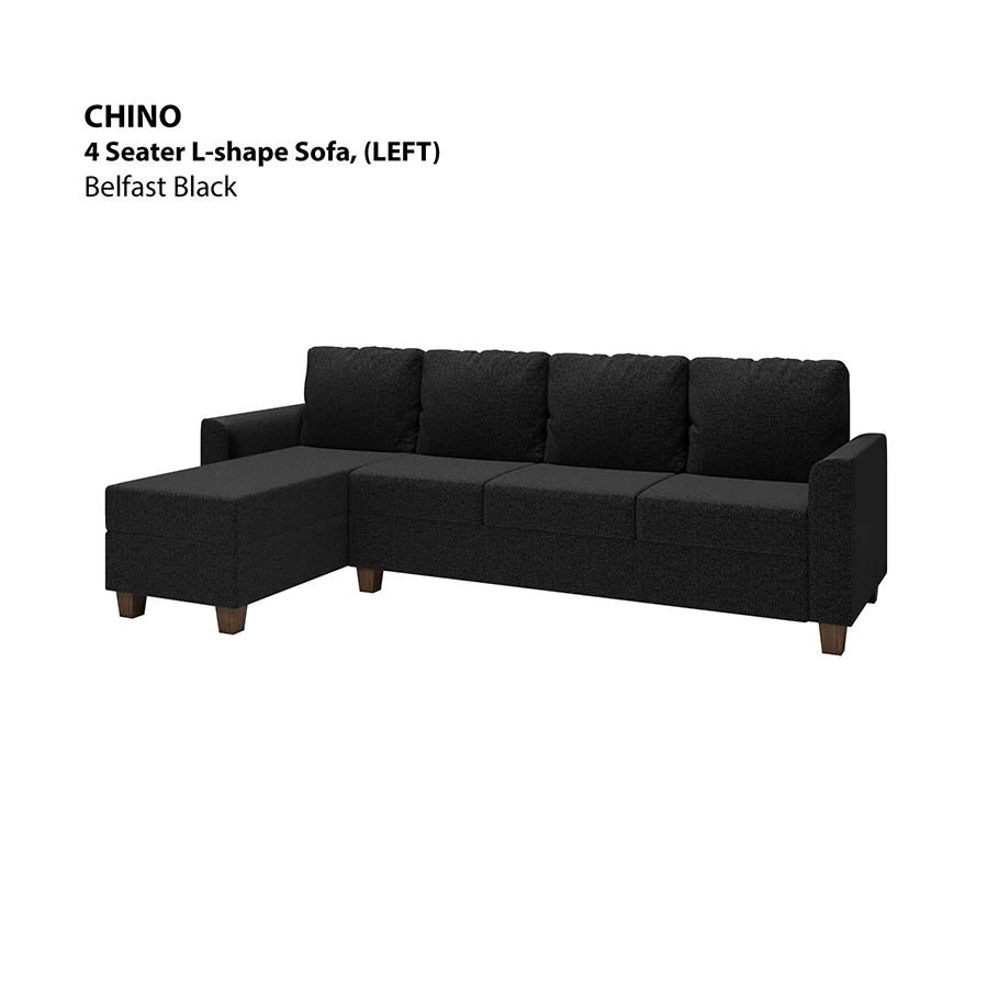 Chino L-shape 4 Seat with Chaise (Left Facing) Sofa - Image 13