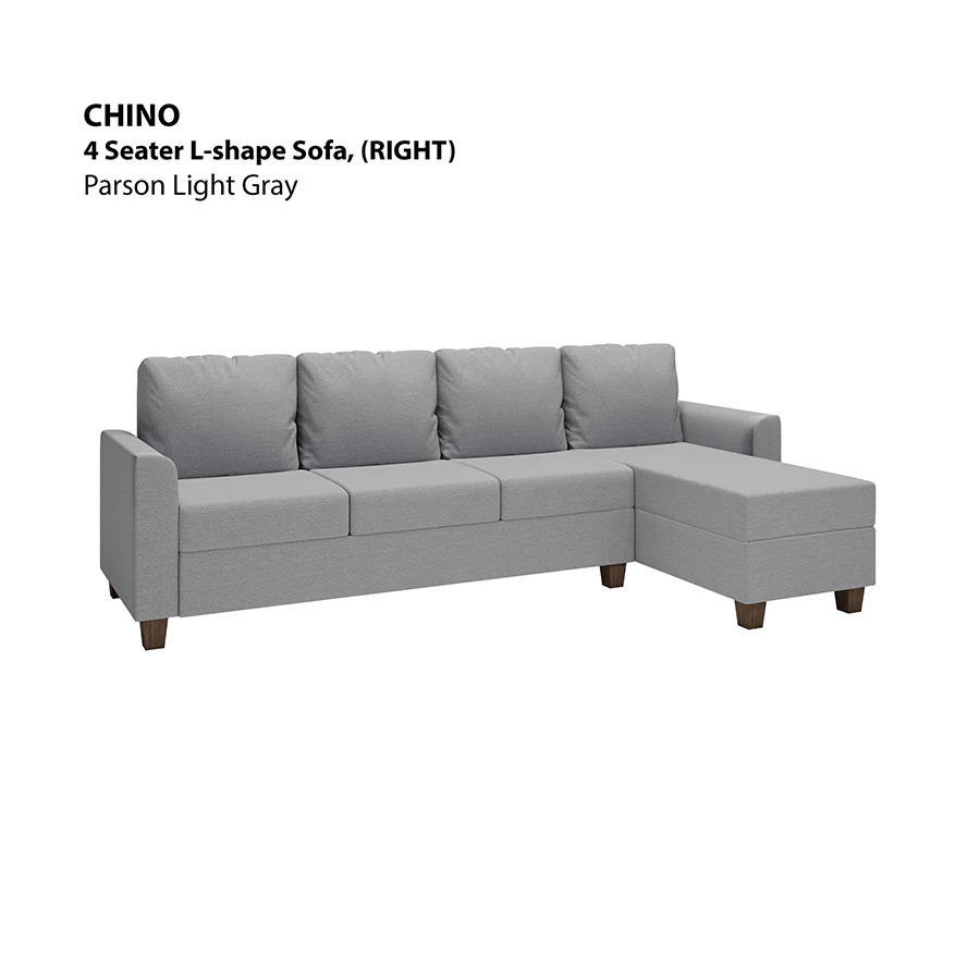 Chino L-shape 4 Seat with Chaise (Right Facing) Sofa - Image 3