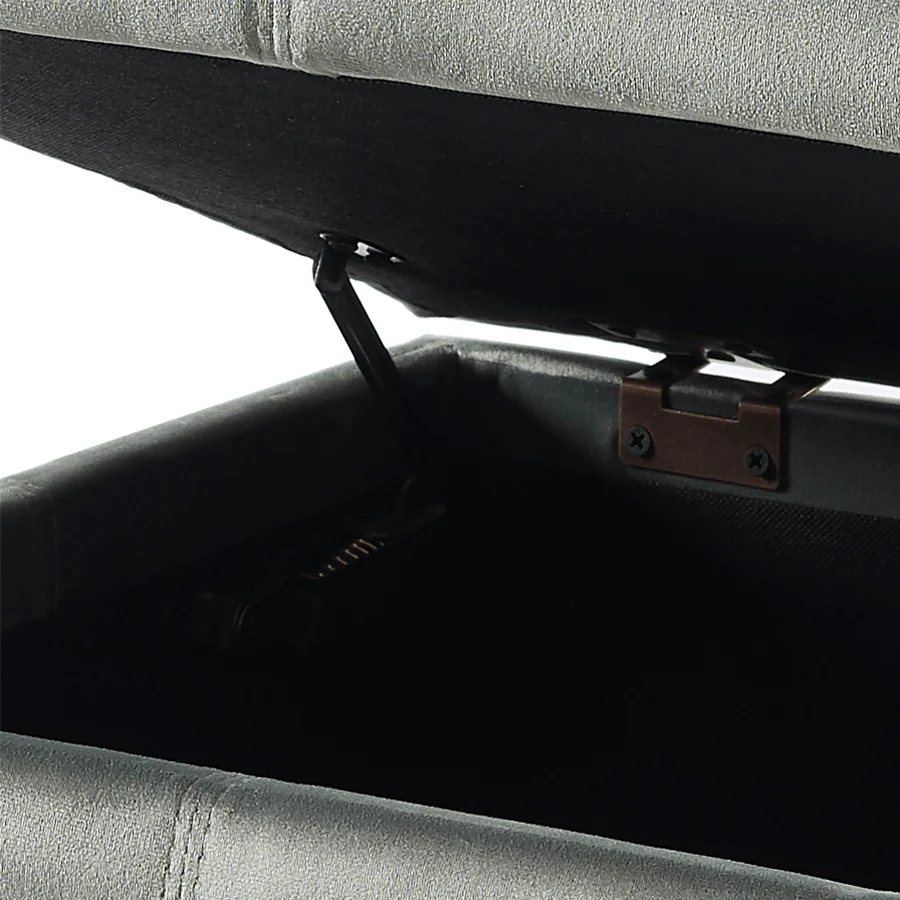 Chrisley Fabric Storage Ottoman - Image 17