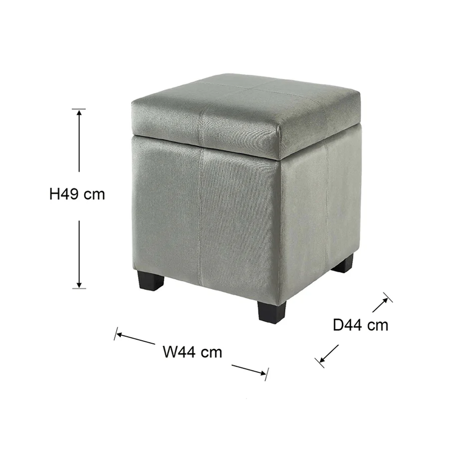 Chrisley Fabric Storage Ottoman - Image 19