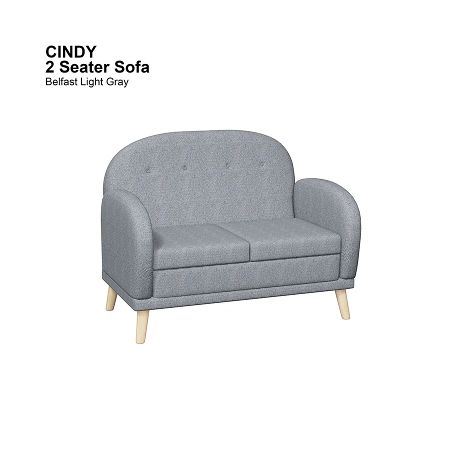 Cindy 2 Seater Sofa - Image 7