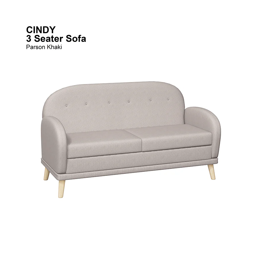 Cindy 3 Seater Sofa - Image 4
