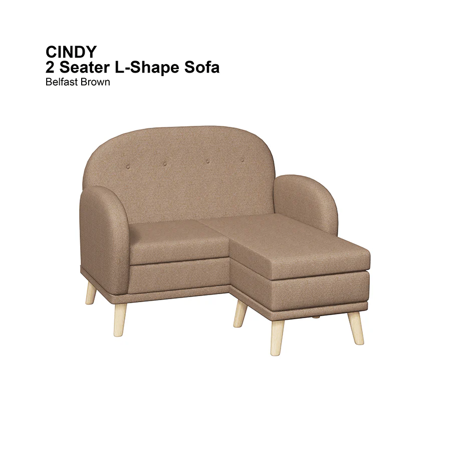 Cindy L-shape 2 Seat Sofa - Image 8
