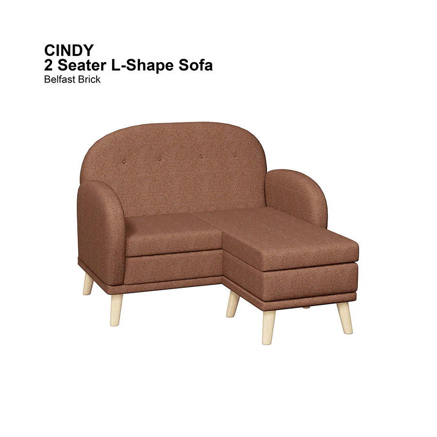 Cindy L-shape 2 Seat Sofa - Image 9