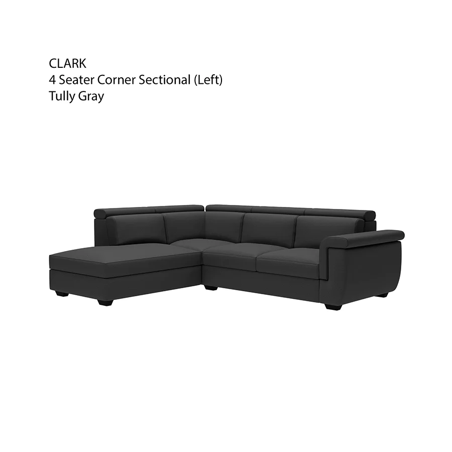 Clark Corner Sectional 4 Seat Left Open Sofa - Image 28