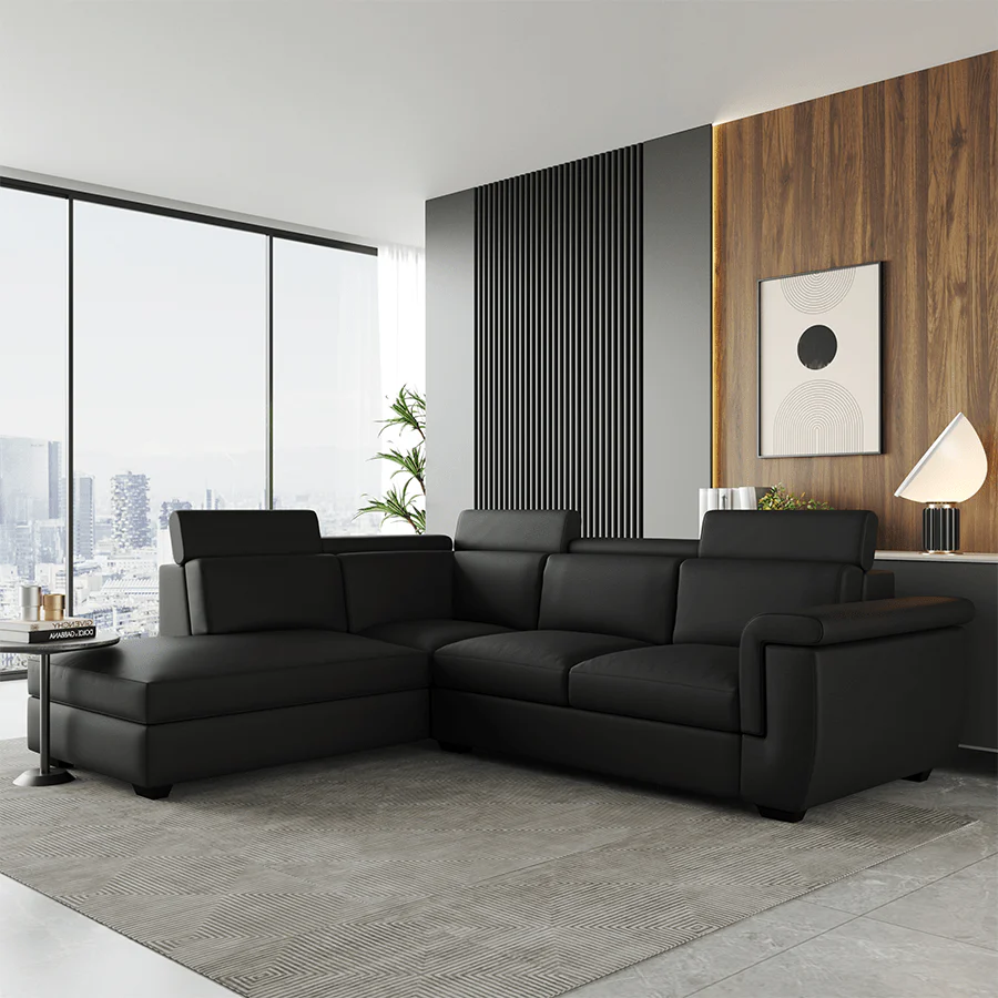 Clark Corner Sectional 4 Seat Left Open Sofa - Image 33