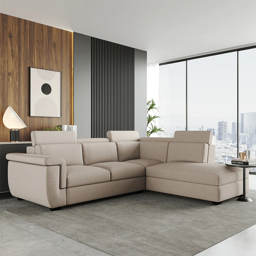 Clark Corner Sectional 4 Seat Right Open Sofa - Image 33