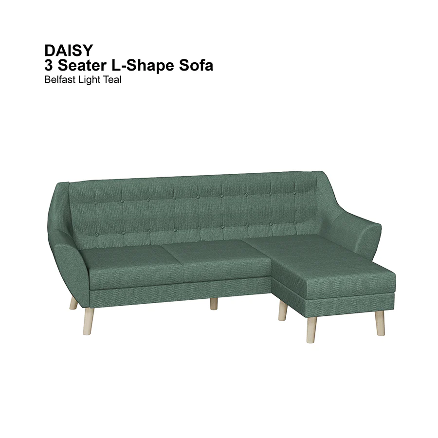 Daisy L-shape 3 Seat Sofa - Image 11