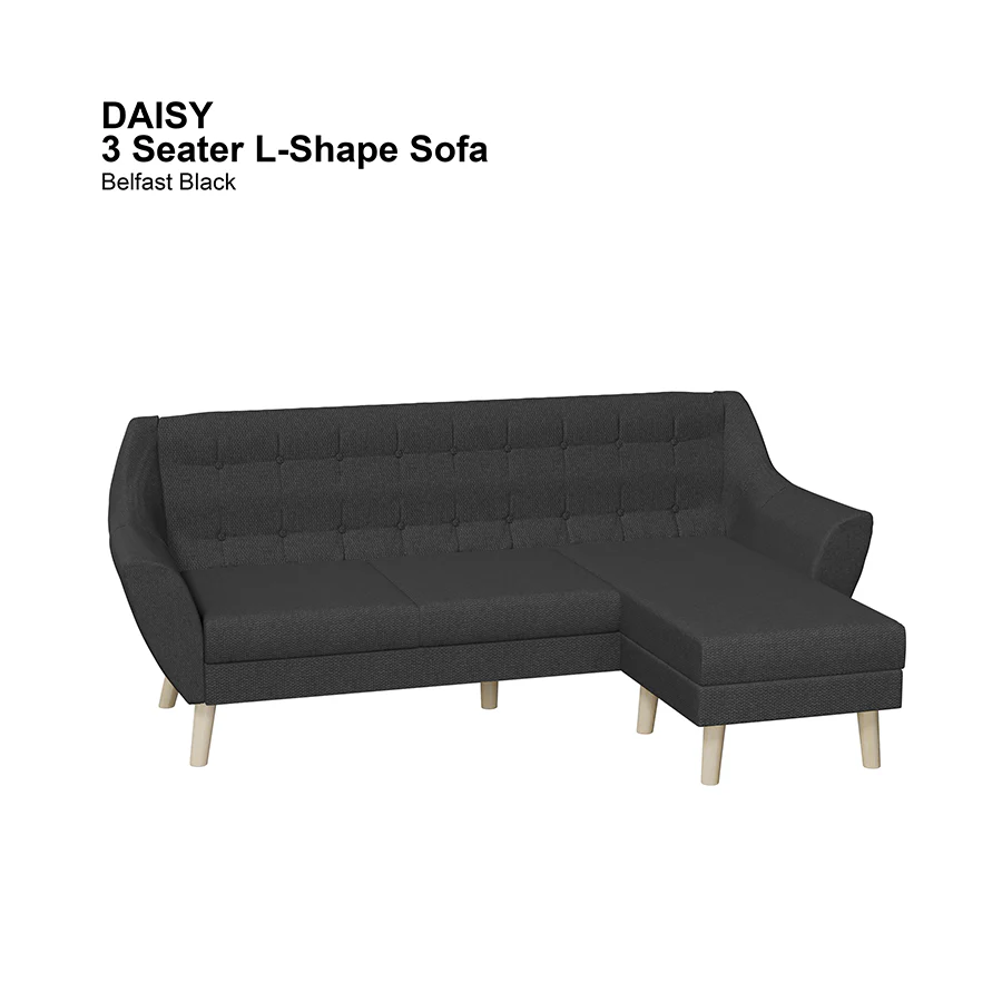 Daisy L-shape 3 Seat Sofa - Image 12