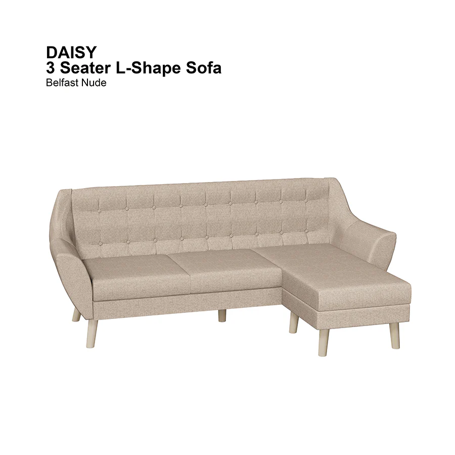 Daisy L-shape 3 Seat Sofa - Image 8