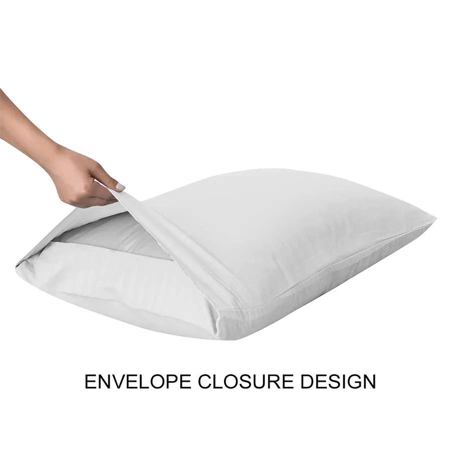 Basic White Plain Sheet 3pc Set - Image 8