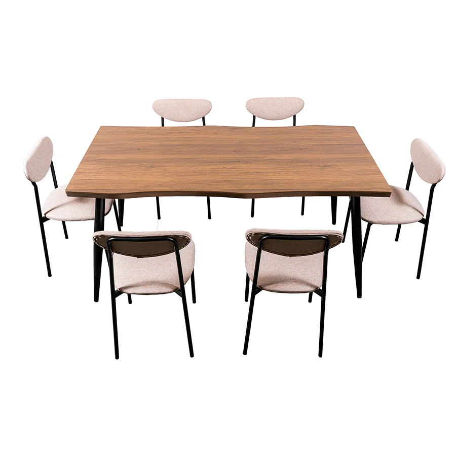 Denise 6 Seater Dining Set - Image 5