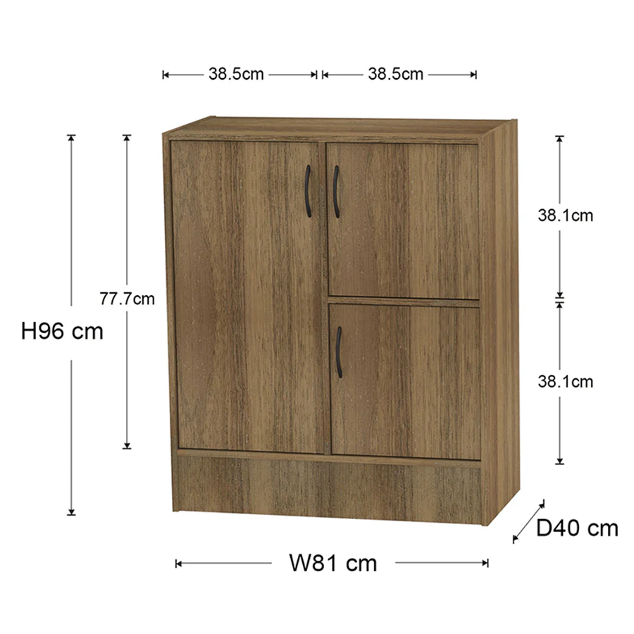 Dinah 3 Door Cabinet - Image 13