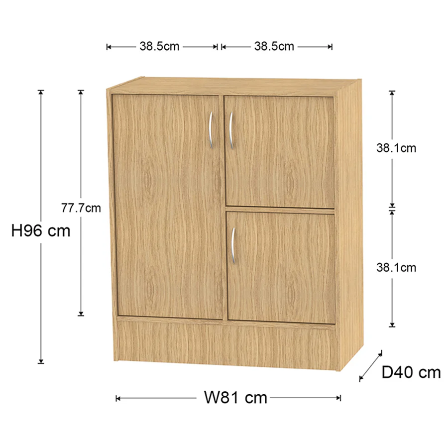 Dinah 3 Door Cabinet - Image 26