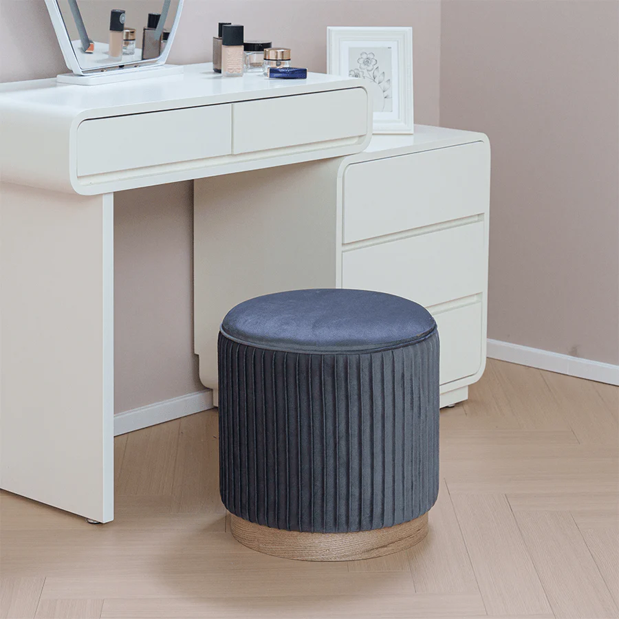 Dorahl Round Storage Ottoman - Image 2