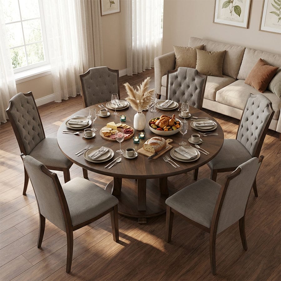 Elizabeth 6 Seater Dining Set - Image 3