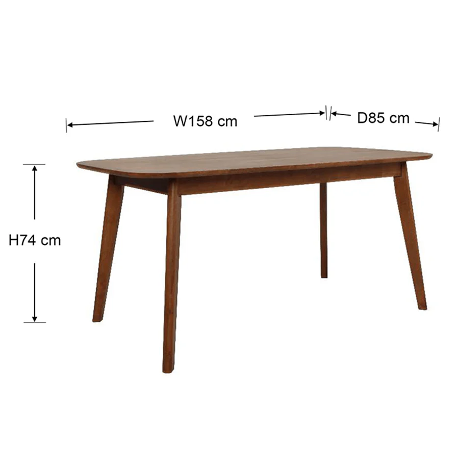 Elland 6 Seater Dining Table - Image 10