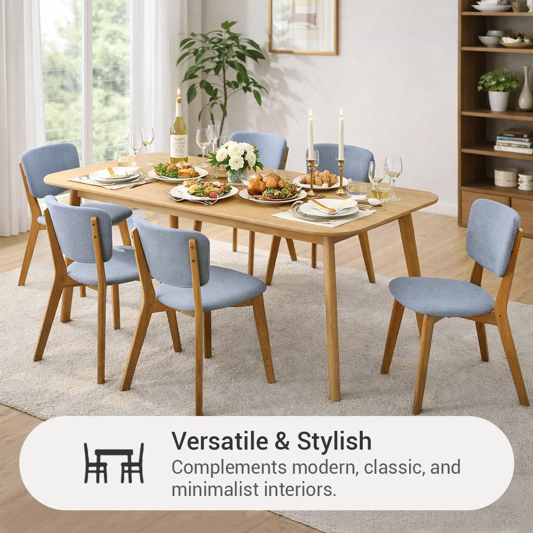 Elland + Jaden 6 Seater Dining Set - Image 23