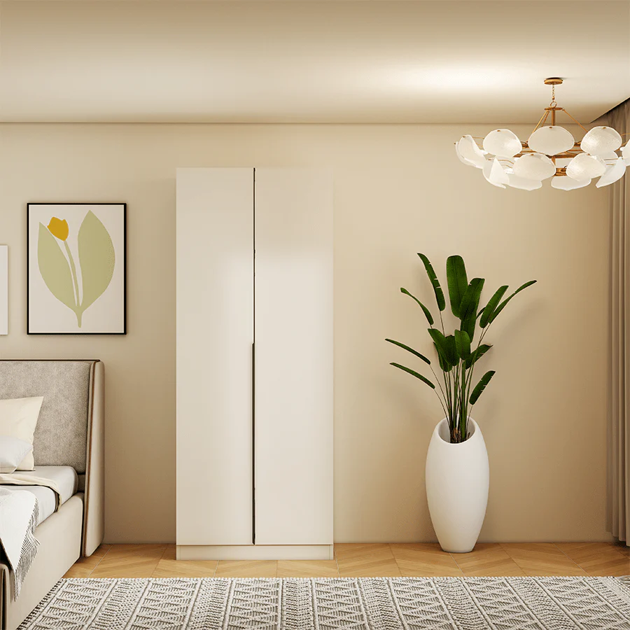 Emil 2 Door Hinge Wardrobe - Image 3