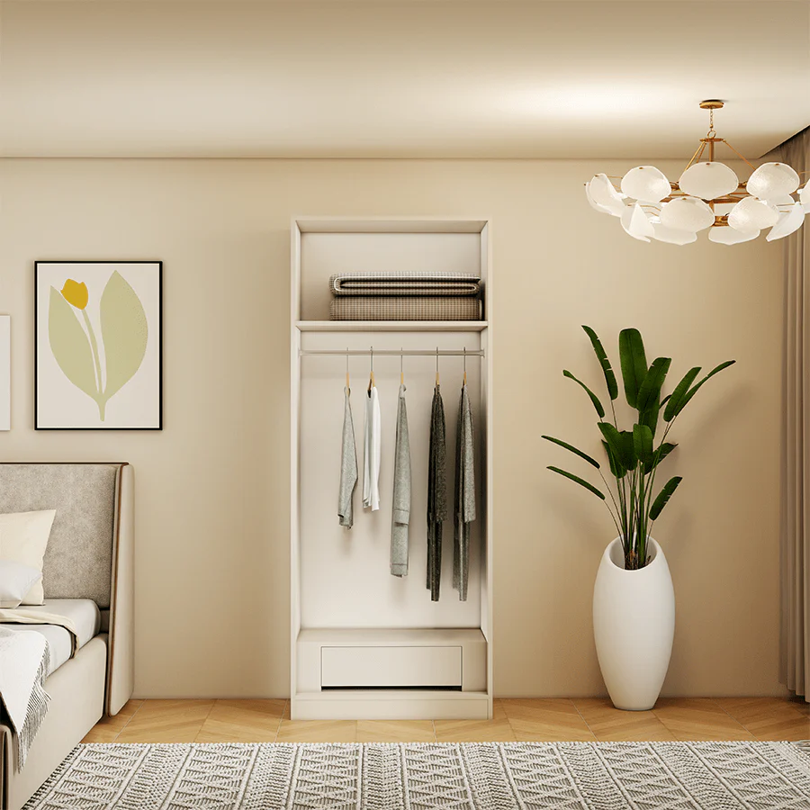 Emil 2 Door Hinge Wardrobe - Image 6