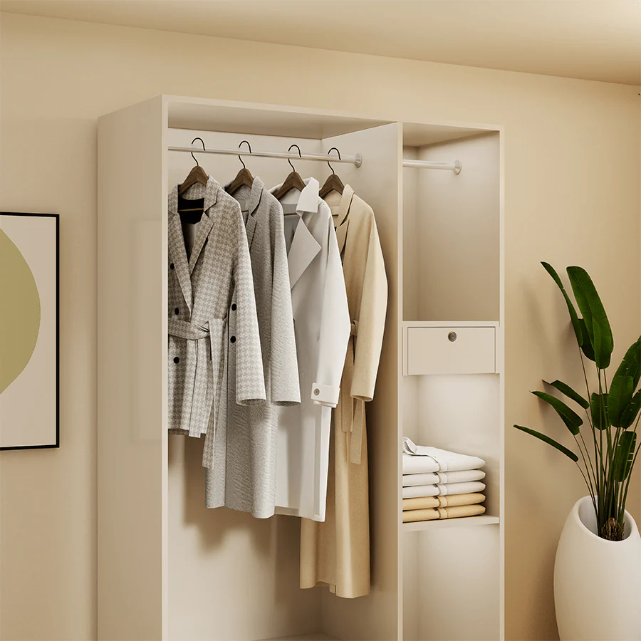Emil 3 Door Hinge Wardrobe - Image 7