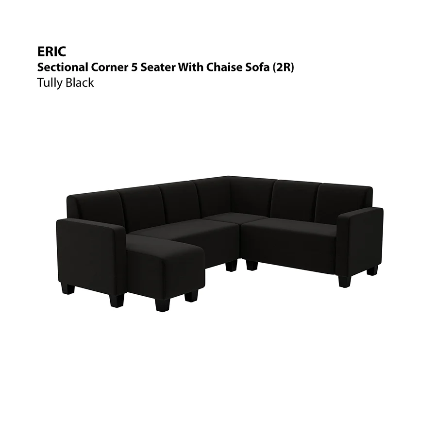 Eric Corner Sectional 5 Seat with Chaise (2R) Sofa - Image 16