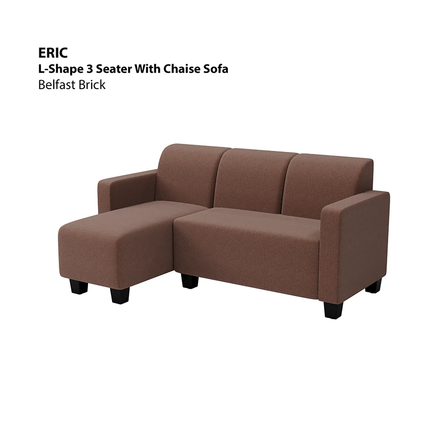 Eric L-shape 3 Seat with Chaise (Left Facing) Sofa - Image 10
