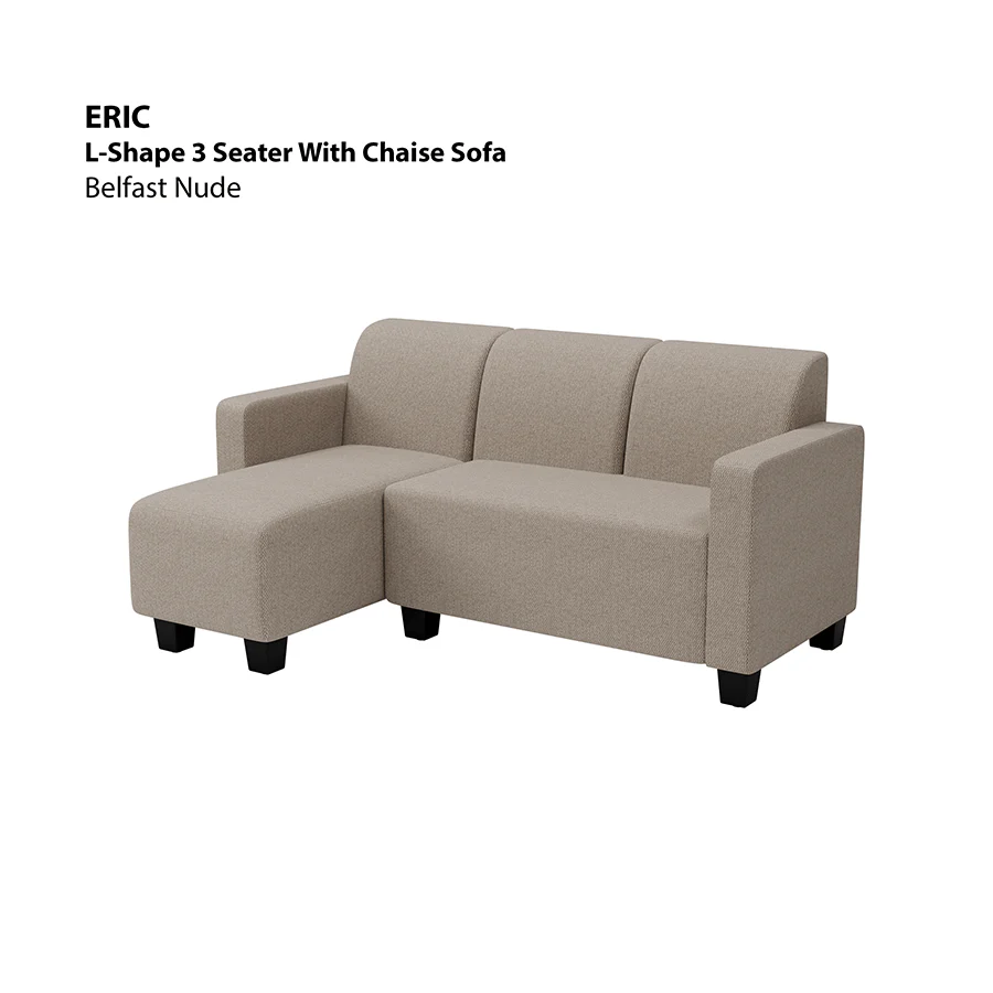 Eric L-shape 3 Seat with Chaise (Left Facing) Sofa - Image 8