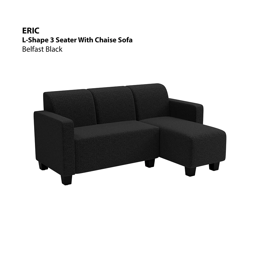 Eric L-shape 3 Seat with Chaise (Right Facing) Sofa - Image 12