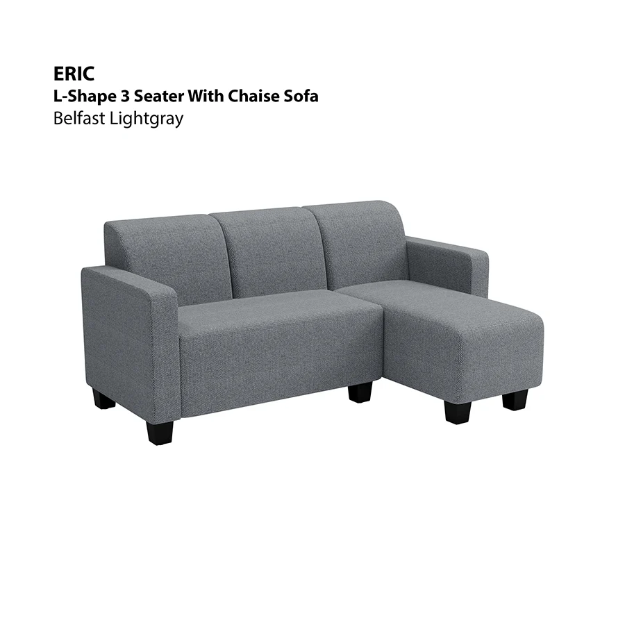 Eric L-shape 3 Seat with Chaise (Right Facing) Sofa - Image 7