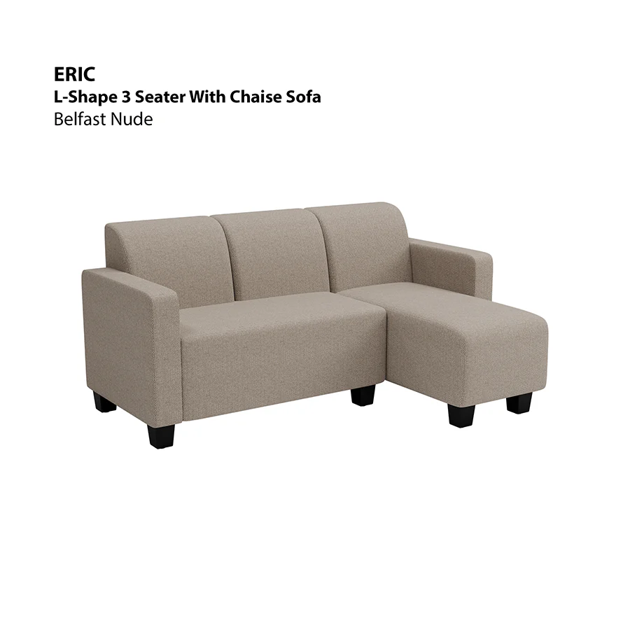 Eric L-shape 3 Seat with Chaise (Right Facing) Sofa - Image 8