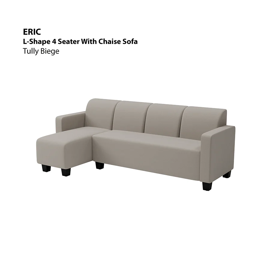 Eric L-shape 4 Seat with Chaise (Left Facing) Sofa - Image 14