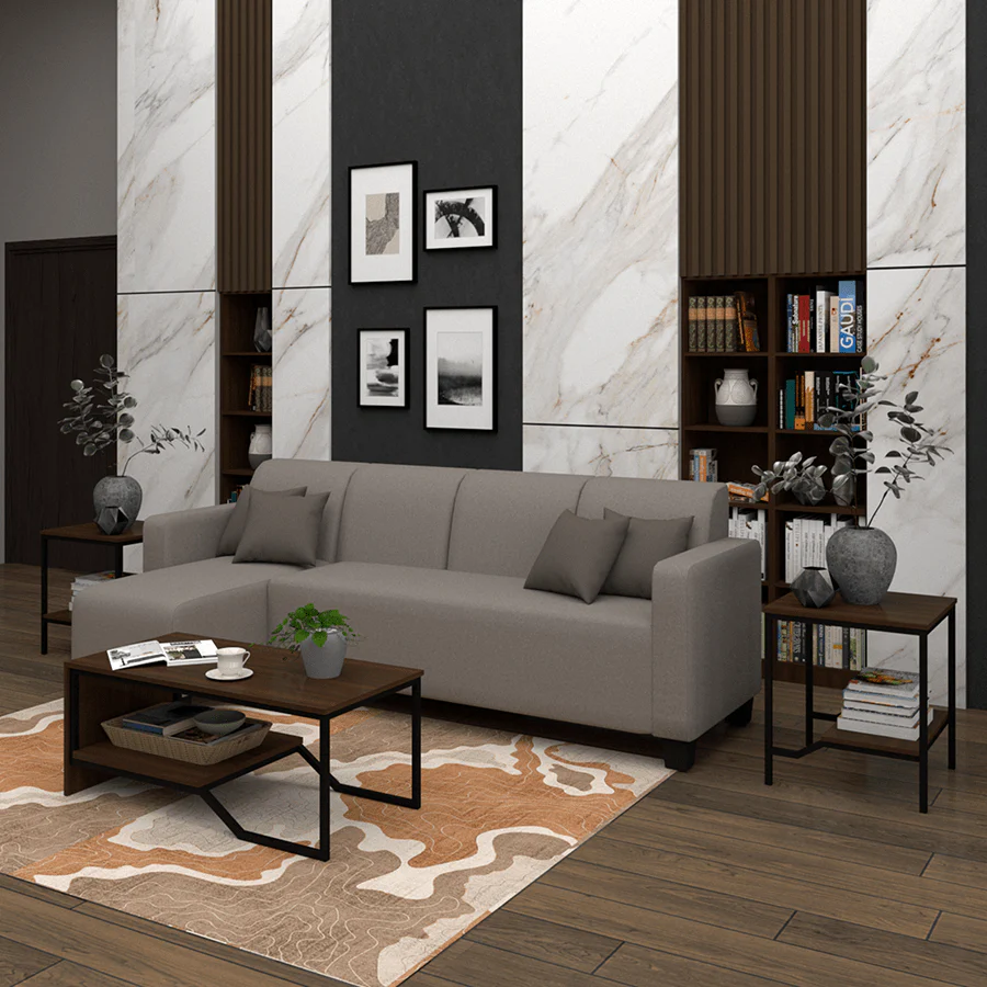 Eric L-shape 4 Seat with Chaise (Left Facing) Sofa - Image 17