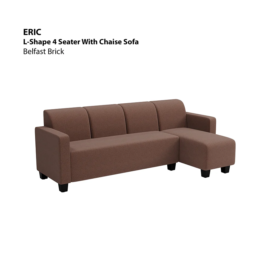 Eric L-shape 4 Seat with Chaise (Right Facing) Sofa - Image 9