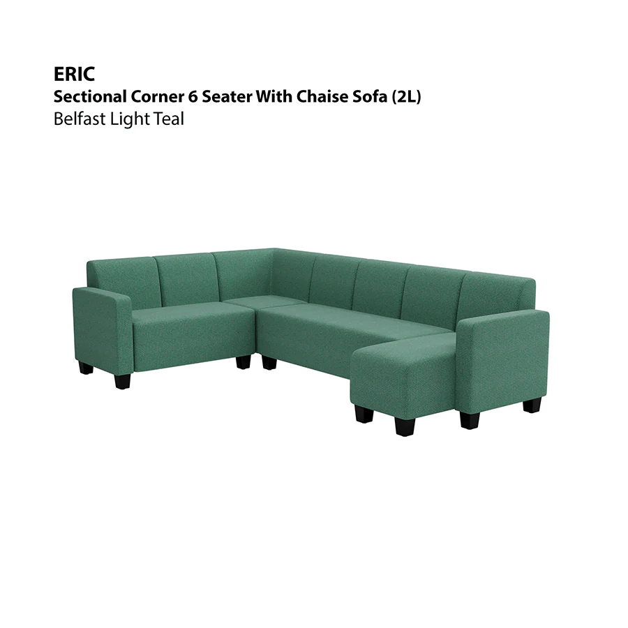 Eric Sectional 6 Seat with Chaise (2L) Sofa - Image 11