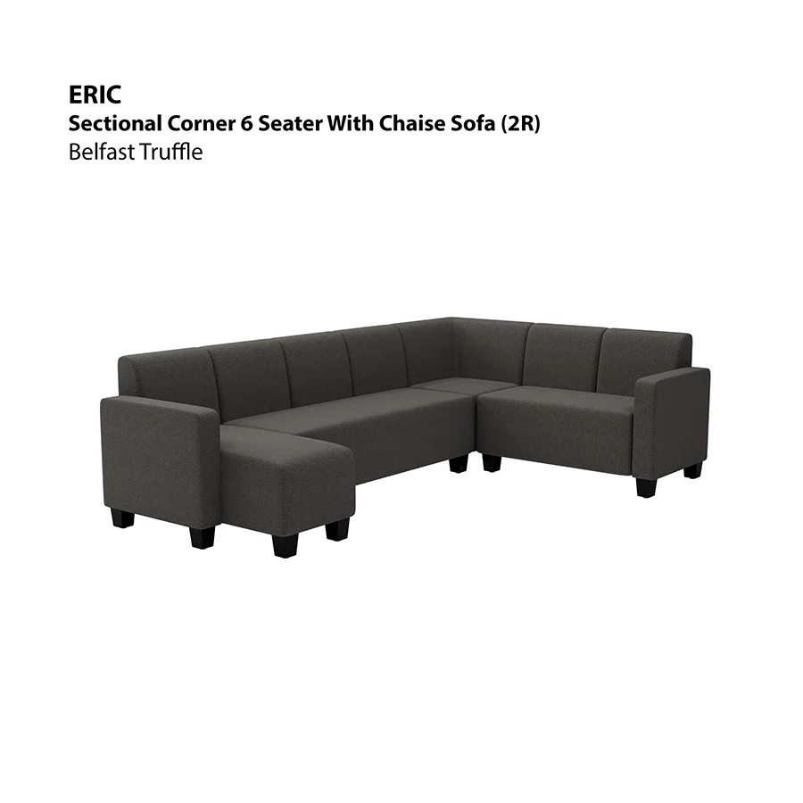 Eric Sectional 6 Seat with Chaise (2R) Sofa - Image 11