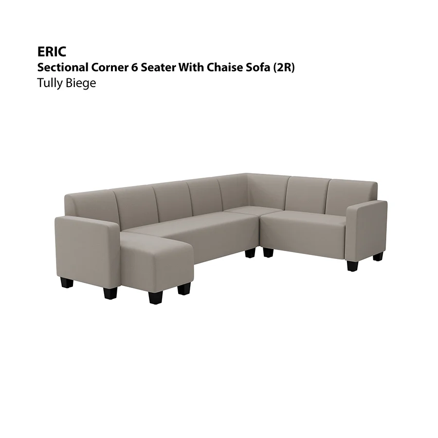 Eric Sectional 6 Seat with Chaise (2R) Sofa - Image 13