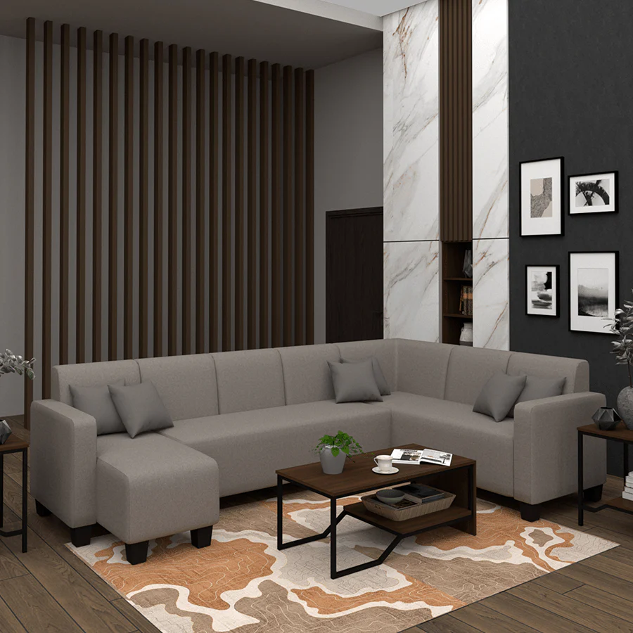Eric Sectional 6 Seat with Chaise (2R) Sofa - Image 17