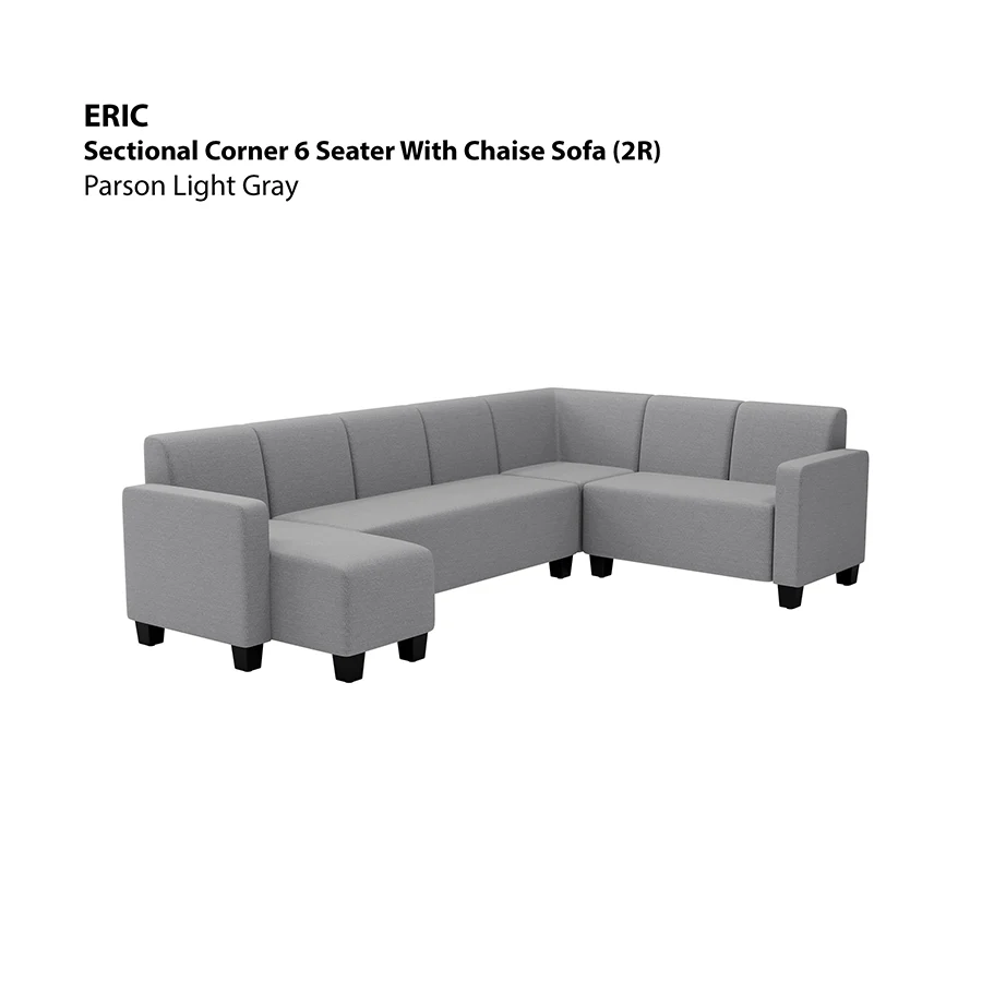 Eric Sectional 6 Seat with Chaise (2R) Sofa - Image 3