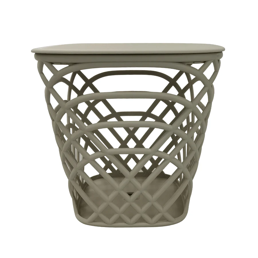 Evie Beige Storage Table - Image 8