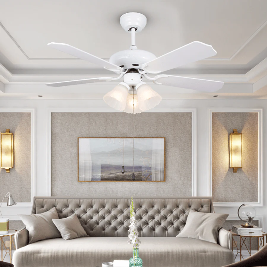 Falko Ceiling Fan with Pull Chain - Image 3