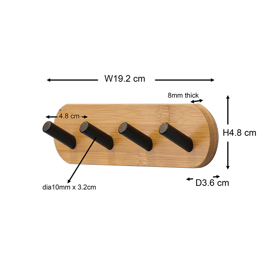 Faris Wall Mounted 4 Hooks - Image 8