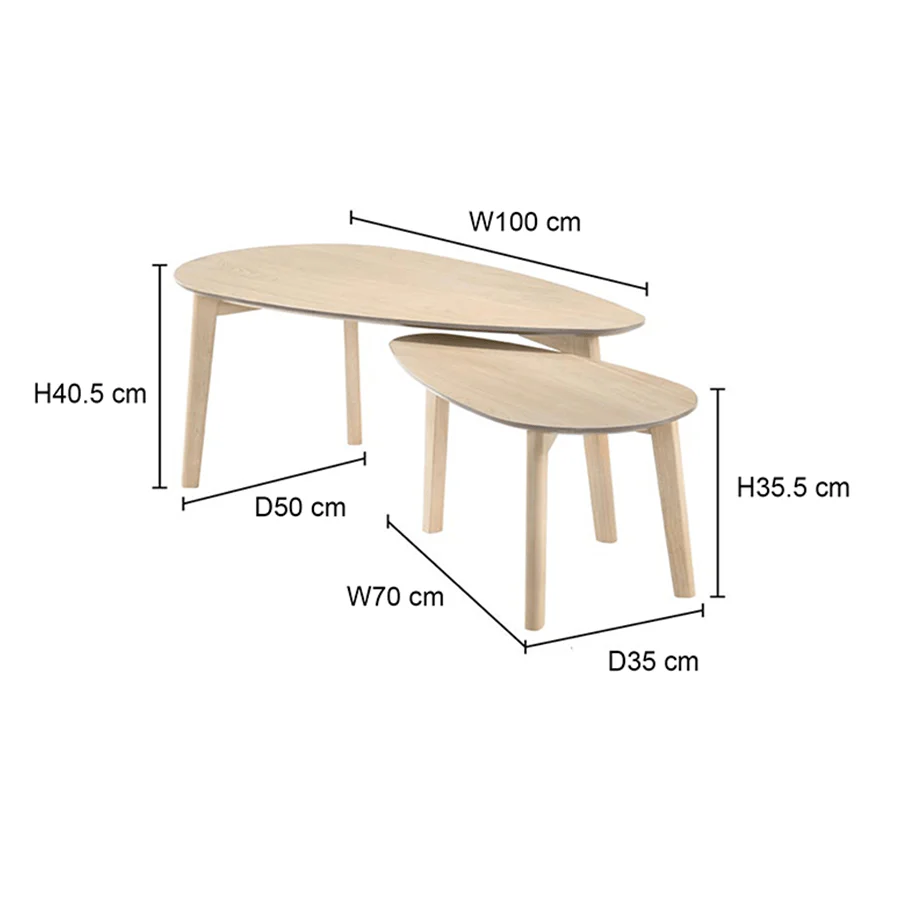Ferida Nesting Coffee Table - Image 16