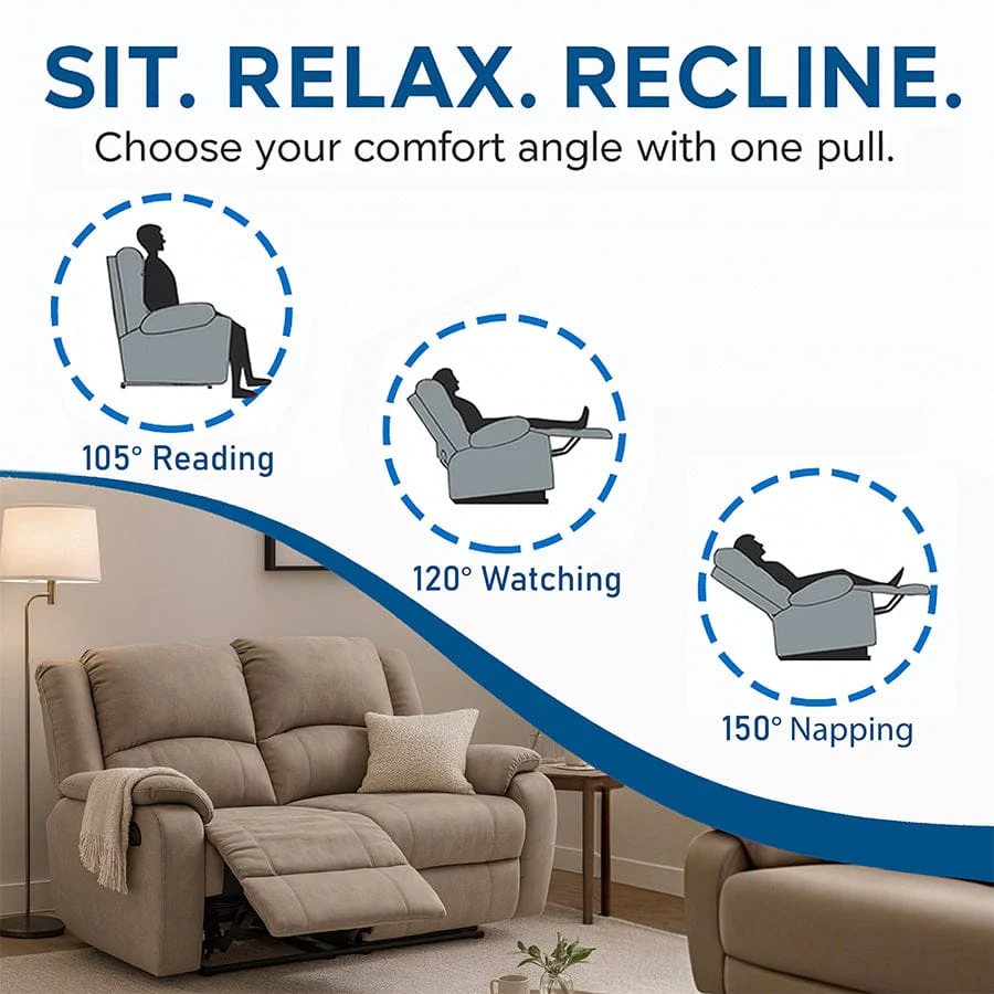 Fremont 2 Seat Recliner Sofa - Image 21